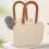 Large Plastic Bathing Basket, 33.2x25.5x13.5cm Multi-Purpose Caddy 6