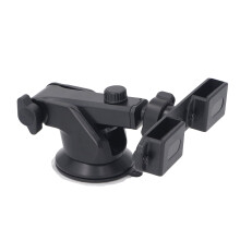 Dashboard Handheld Radio Mic Mount Suction Cup Bracket Black Compatible