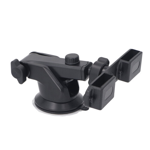 Dashboard Handheld Radio Mic Mount Suction Cup Bracket Black Compatible