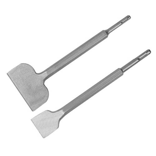 Electric Tile Removal Chisel 5.5mm Round Shank Chrome Steel 1