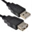 kenable USB 2.0 24AWG High Speed EXTENSION Cable A Plug to Socket BLACK 1.2m 1