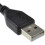 kenable USB High Speed 24AWG Cable EXTENSION Lead A Plug to Socket BLACK 2m 2