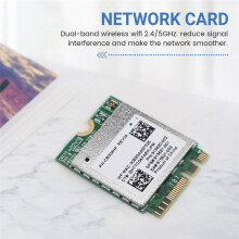 AW-CB304NF RTL8821CE WiFi Card+2X10DB Antenna Kit 2.4G/5Ghz 4.2 433Mbps 802.11AC Laptop IPC Wireless Module