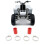 High Temp Silicone Pipe Clamps Connector for Banshee 1987-2006, Red (2 Pack) 6