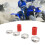 High Temp Silicone Pipe Clamps Connector for Banshee 1987-2006, Red (2 Pack) 9