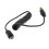 kenable Coiled Shielded MICRO B Data and Charging Cable USB 2.0 Black 1m 4