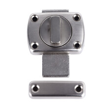Rotating Zinc Alloy Door Lock Bolt Latch for Cabinets & Bedrooms