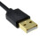 kenable GOLD USB 2.0 A To MICRO B FAST CHARGER and Sync Cable 24AWG  0.15m BLACK 3