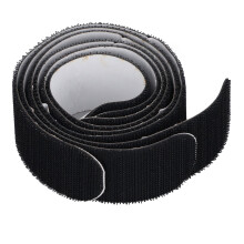 3 Stück Nylon-Tennis-Schlägerkopfband, 37 mm, 450 mm, Schwarz