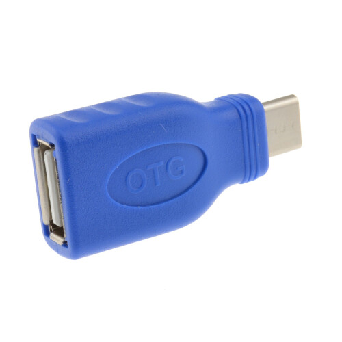 kenable USB 3.1 Type C Male to USB 2.0 Type A Female Socket Adapter with OTG