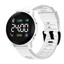 (White)Kids Space Astronaut Led Digital Watch Digital Display Casual Wear Fun Outdoor