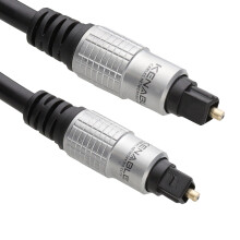 Pure TOS Link TOSLink Optical Digital Audio Cable HQ 6mm Lead 1.5m