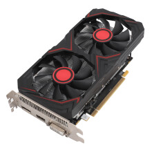 Carte graphique gaming RX580 8GB GDDR5 256Bit avec refroidissement double ventilateur
