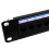 kenable 24 Port RJ45 CAT6 Gigabit Ethernet Pass Through Keystone Coupler 19 Patch Panel 3