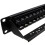 kenable 24 Port RJ45 CAT6 Gigabit Ethernet Pass Through Keystone Coupler 19 Patch Panel 5