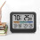 Large Screen Digital Thermo-Hygrometer - Black, 3.0" LCD Display 5