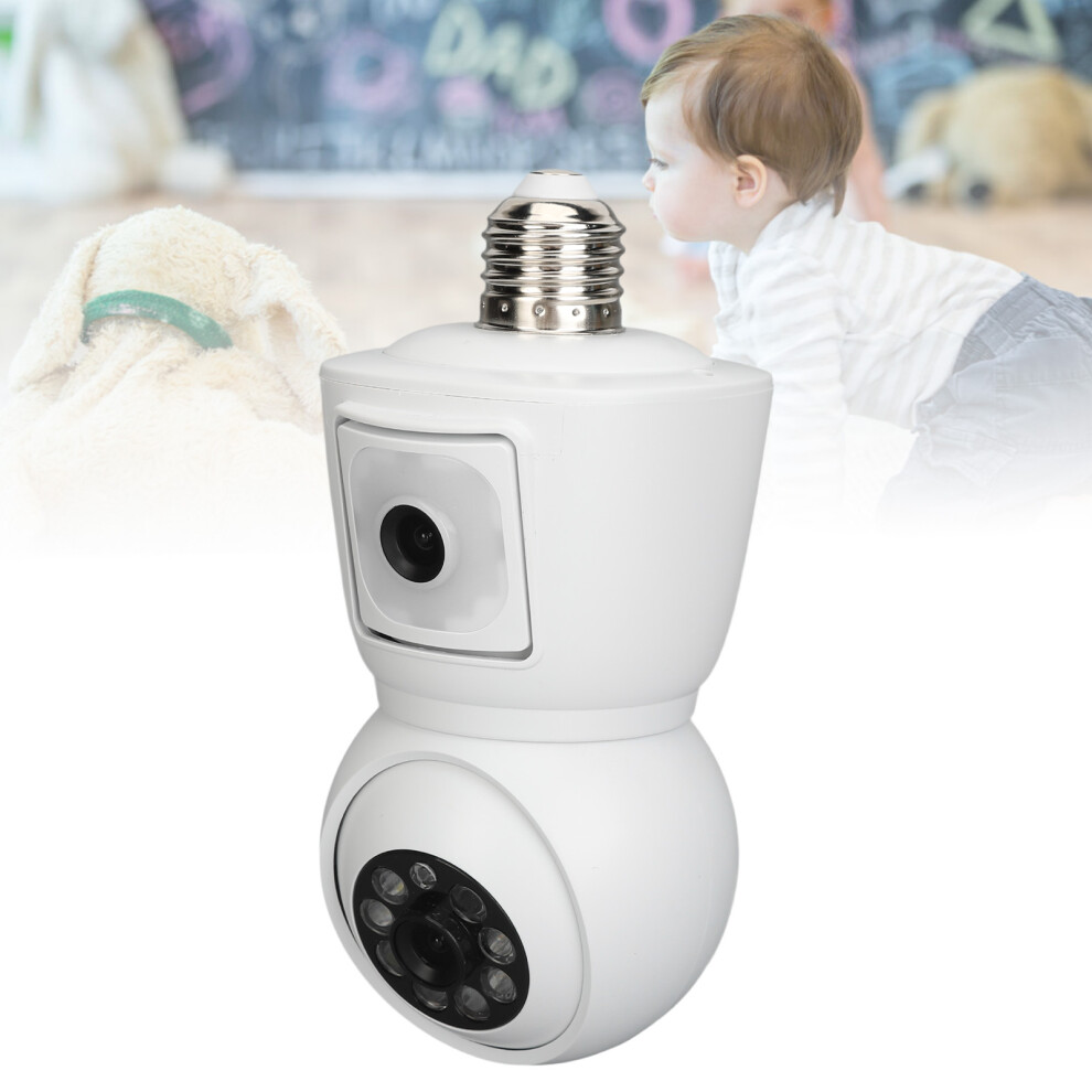 Outdoor Light Bulb Camera 3Mp 2K Wifi Night Vision Motion Alert 8451387597102