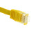 kenable FLAT CAT6 Ethernet LAN Patch Cable Low Profile GIGABIT RJ45 15m YELLOW 3