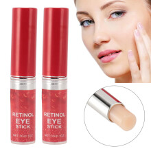 2pcs 3g Retinoids Eye Cream Stickสำหรบลดรวรอย Dark Circles & ยดหยน