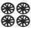 4x Radnabenkappe 18 Zoll für Tesla Model 3 9