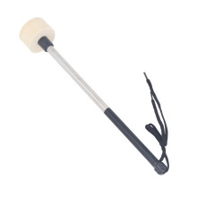 Wool Felt Timpani Mallet with Stainless Steel Handle | Non Slip, Soft Felt Drumstick