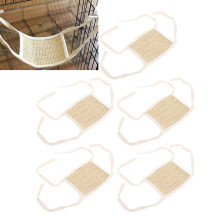 5Pcs Lizard Hammock Bed Space Saving Straw Braid for Sugar Glider Hamster