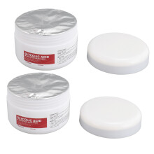 110 Stück Salicyl- und Glycolsäure-Pads – Peelend & Befeuchtend, 2er-Pack