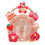 Cartoon Alarm Clock Pink Bear Kids Clock 1xAA 2