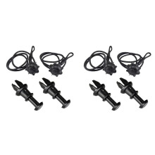 4x Parcel Shelf String Cord Tonneau Cover Strap for  MK6 MK5 R20 MK2 8P 8V 1K6863447A 1K6863447A9B9 Tailgate Trunk