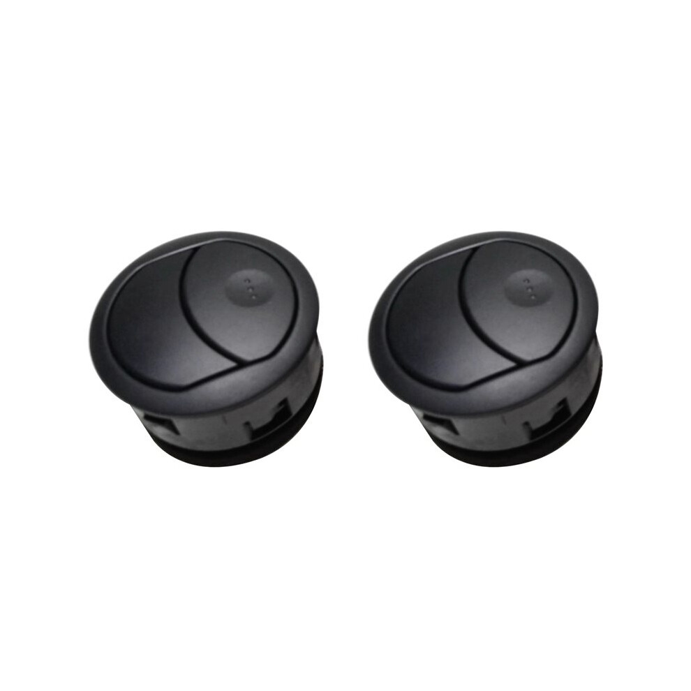 2X 96602410 New Automobile Part Dashboard Air Conditioning Vent For Lova Aveo 1.4 Black/Grey 6034127313471