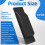 32PCS Shipping Container Air Vent Kit Heavy Duty Shipping Container Accessories Flow Ventilation Kit Black 7
