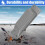 24PCS Shipping Container Air Vent Kit Heavy Duty Shipping Container Accessories Flow Ventilation Kit Gray 8