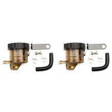 2X Motorrad-Bremsflüssigkeitsbehälter, Tasse, Bremsflüssigkeit, Ölflasche, Scheibenbremsen, Ölflasche, Motorradzubehör
