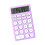 Multifunctional Cartoon Handheld Calculator, Large Display, Purple, Plastic, AAA Battery Powered 5