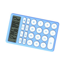 Cartoon Calculator - Multifunction Blue Pocket