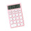 Cartoon Calculator Pink Small Pocket AAA Battery 6