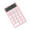Cartoon Calculator Pink Small Pocket AAA Battery 3