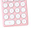 Cartoon Calculator Pink Small Pocket AAA Battery 10