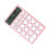 Cartoon Calculator Pink Small Pocket AAA Battery 11