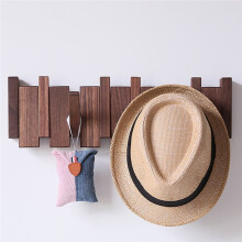 Wall MountedCoat Rack Hanging Hat Key Bags Holder Doorway Entrance Cloak Rack Home Decor Furniture B