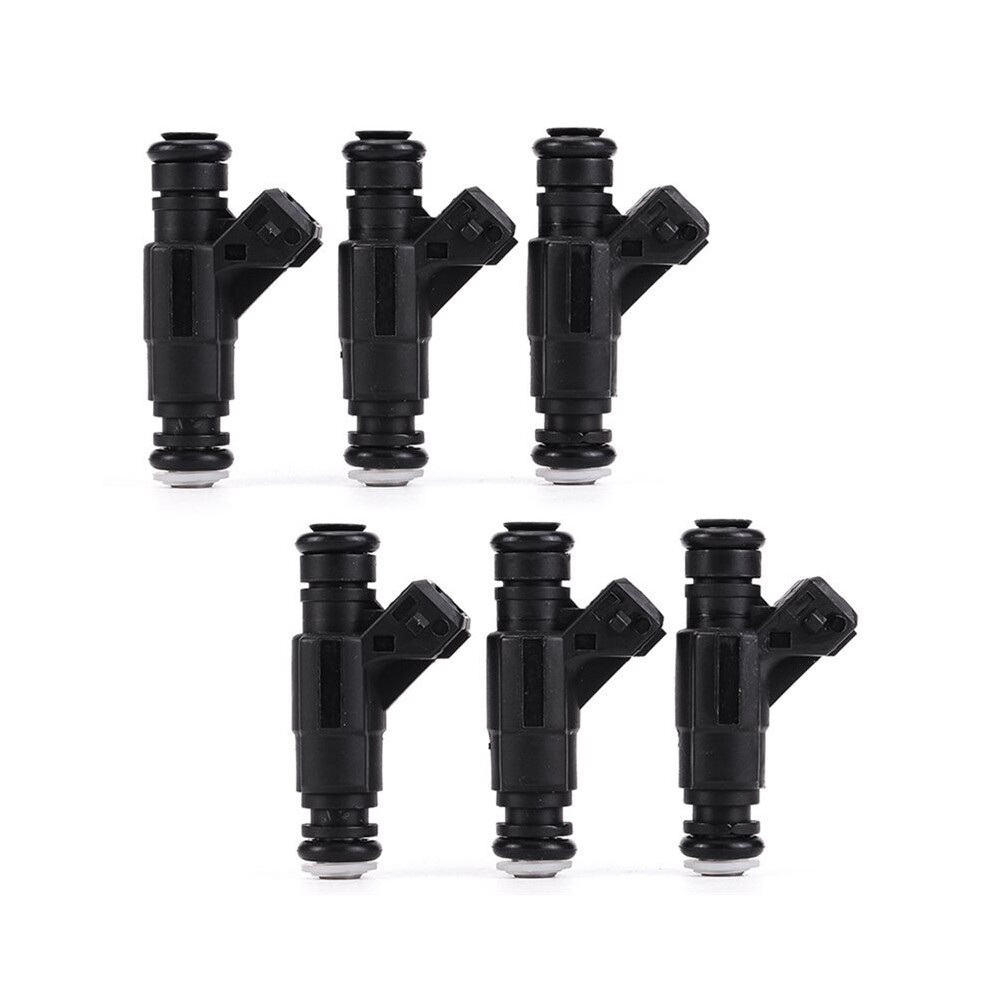 6Pcs 0280155734 97Jf-Ba Car Fuel Injectors Nozzle Injection For Explorer V6 1997 1998 Mercury Mountaineer V6 1998 6033774726757