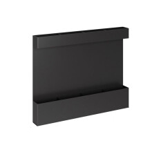 Magnetischer Strohhalm-Organizer für Schranktüren, Strohhalmhalter mit Abflusslöchern, Aufbewahrungsgestell für Wiederverwendbare Strohhalme