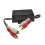 kenable Mountable Ground Loop Isolator Filter for RCA Phono Audio Cables 30cm 1