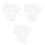 9Pcs Transparent Stamp Blocks Acrylic for DIY Scrapbooking Uses 1