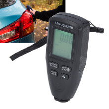 Coating Thickness Gauge 0-2000um LCD Digital Paint Meter for Car Black