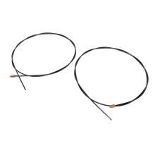 2 Pcs 36 Inch Rotary Latch Cables for Truck Cap Doors, Fits Leer 100XL/XR/XQ, Century