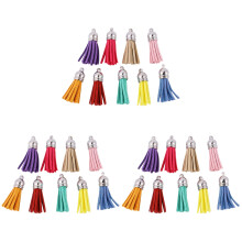 150Pièces Pendentifs Pompon DIY Colorés Pour Décoration Et Porte-Clés