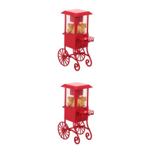 2Ensembles Machine À Popcorn Miniature Faux Cinéma Pour Enfants