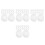 80Pcs White Fine Mesh Paint Strainer Bags Nylon Polyester for Home Use 1