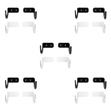 10Pairs Acrylic Bat Wall Mount for Baseball Softball Golf Club Storage